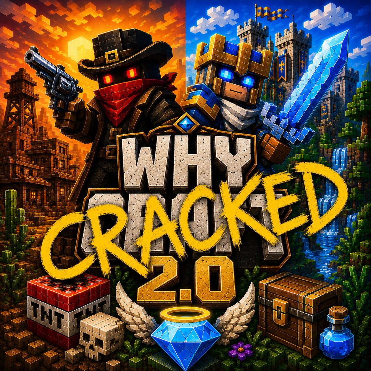 WhyCraft 2.0 cracked server artwork