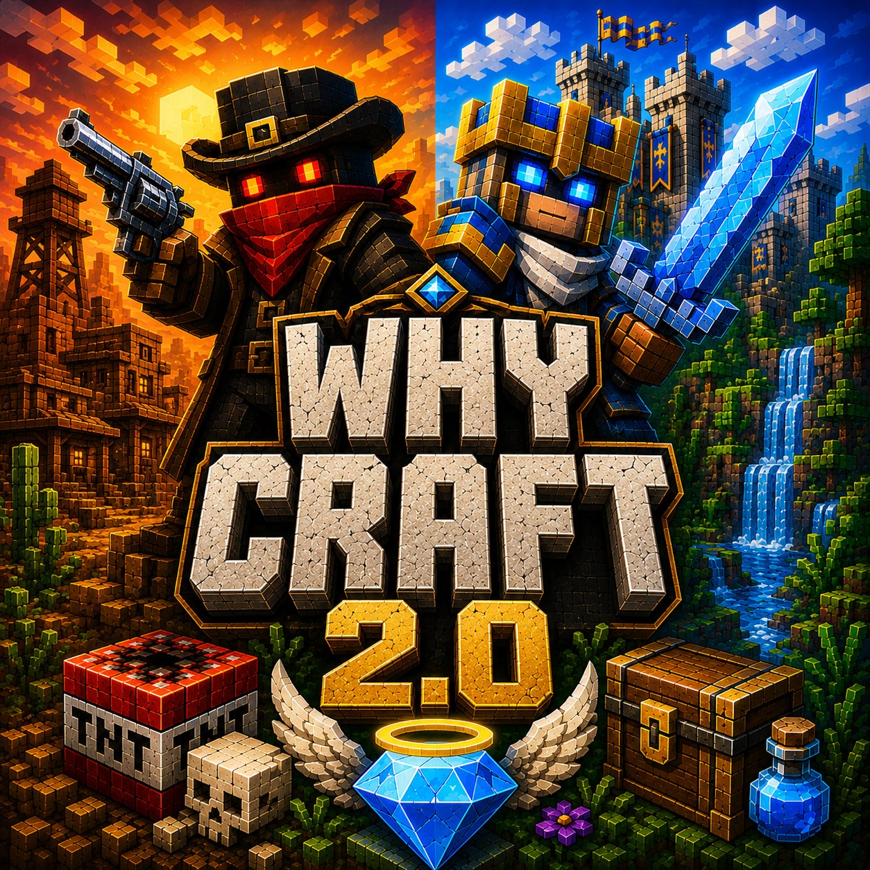 WhyCraft 2.0 adventure artwork